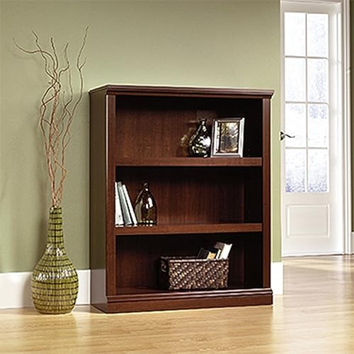 Miniatura 4 de Sauder Select Collection - Estantería con 3 estantes, acabado cereza select y librero Heritage Hill, acabado clásico en cereza