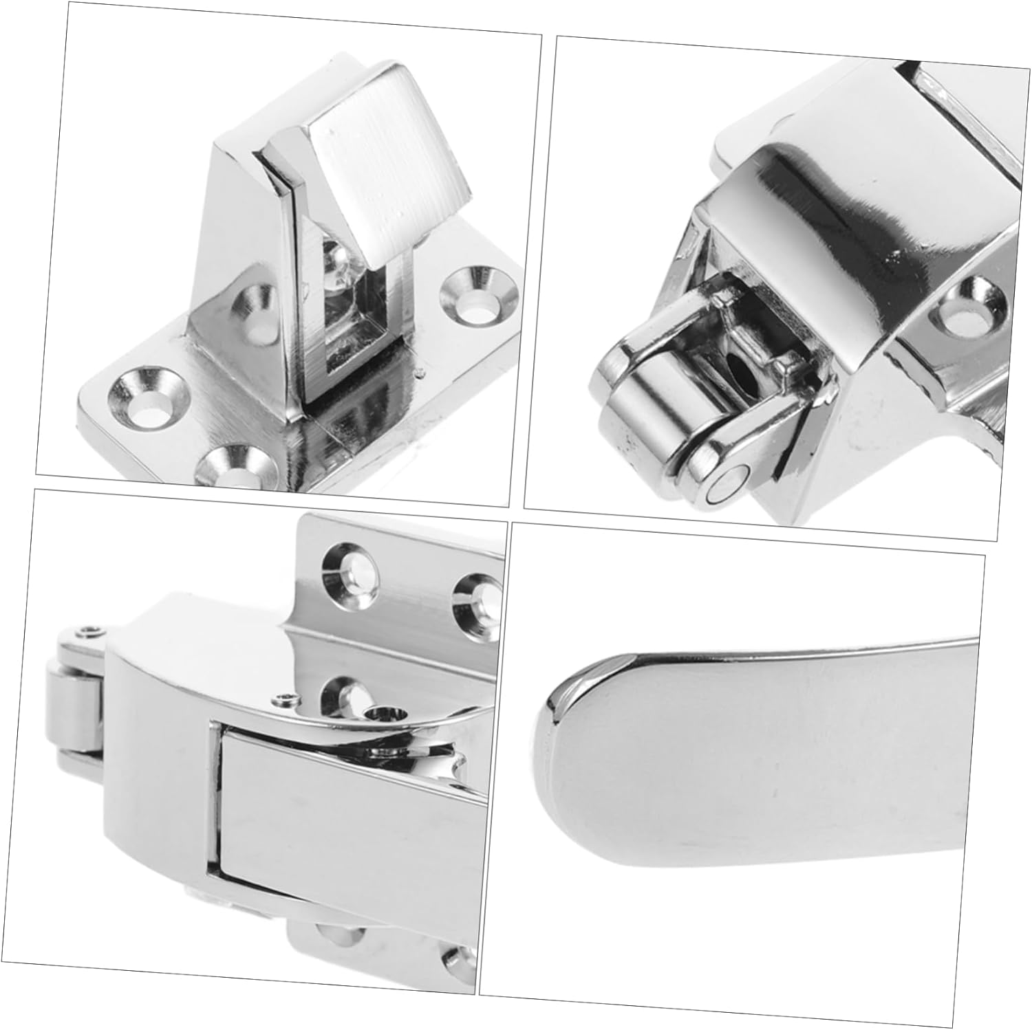 3sets Freezer Door Latch Cooler Doorlatch Locks Sturdy Parts for Door Closer