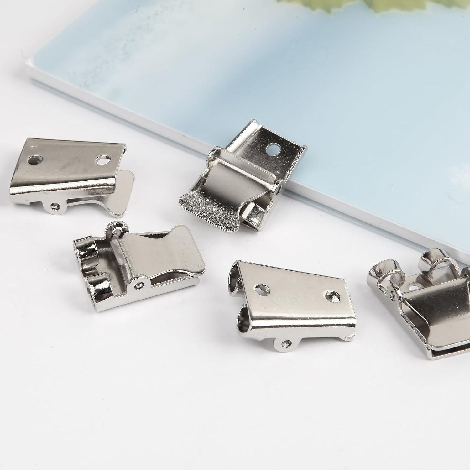 9Pcs Bolo Tie Clasps Bolo Tie Slider Clips Hardware Accessories for Jewelry DIY Making