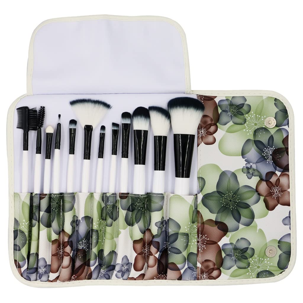 12 Teile/Satz Make-Up Pinsel Set Make-Up-Tools Foundation Puder Lidschatten Eyeliner Lip Rouge Make-Up Pinsel Set Schönheit mit Tasche