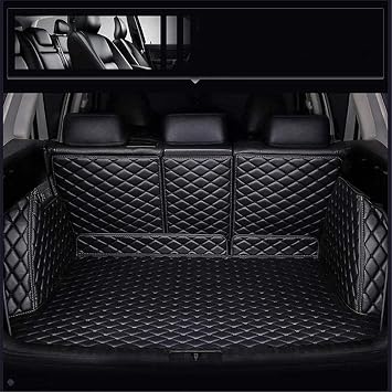 Car Cargo Liners for Ford Fiesta Hatchback 2009-2013 2014 2015 2016 2017, Boot Mats Rear Trunk Carpet Trunk Mat Trunk Protection Mat Trunk Liner Mats Interior Accessories,A
