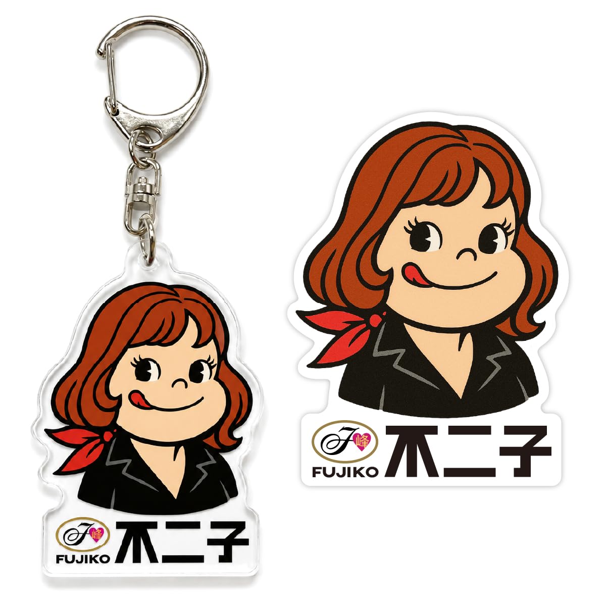 Clesste 限定キーホルダー2点、ステッカー Amazon.co.jp: 俺の工作｜不二子 ステッカー 大小3枚セット＋アクリル