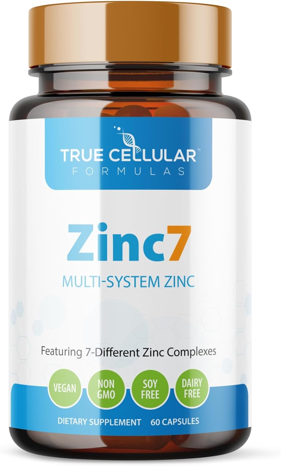 Zinc7 Daily Immune Support (50mg): Triple Action Zinc Complex for Deep Sleep, Mental Clarity & Strong Immunity | Natural Energy, Hormone & Metabolism Support | 60 Vegan Capsules Zinc7 Daily Immune Support (50mg): Triple Action Zinc Complex for Deep Sleep, Mental Clarity & Strong Immunity | Natural Energy, Hormone & Metabolism Support | 60 Vegan Capsules