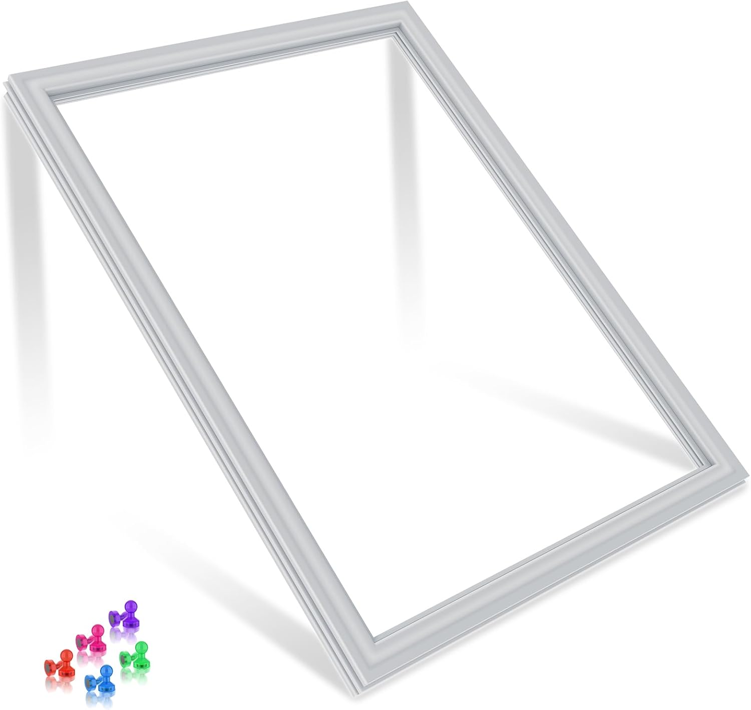 Upgraded 241872502 Refrigerator Door Gasket Compatible with Frigidaire Electrolux Refrigerator Door Gasket 240370902 240514602 Fridge Seal Replacement Kenmore Refrigerator Door Gasket Seal FFTR1513LW8