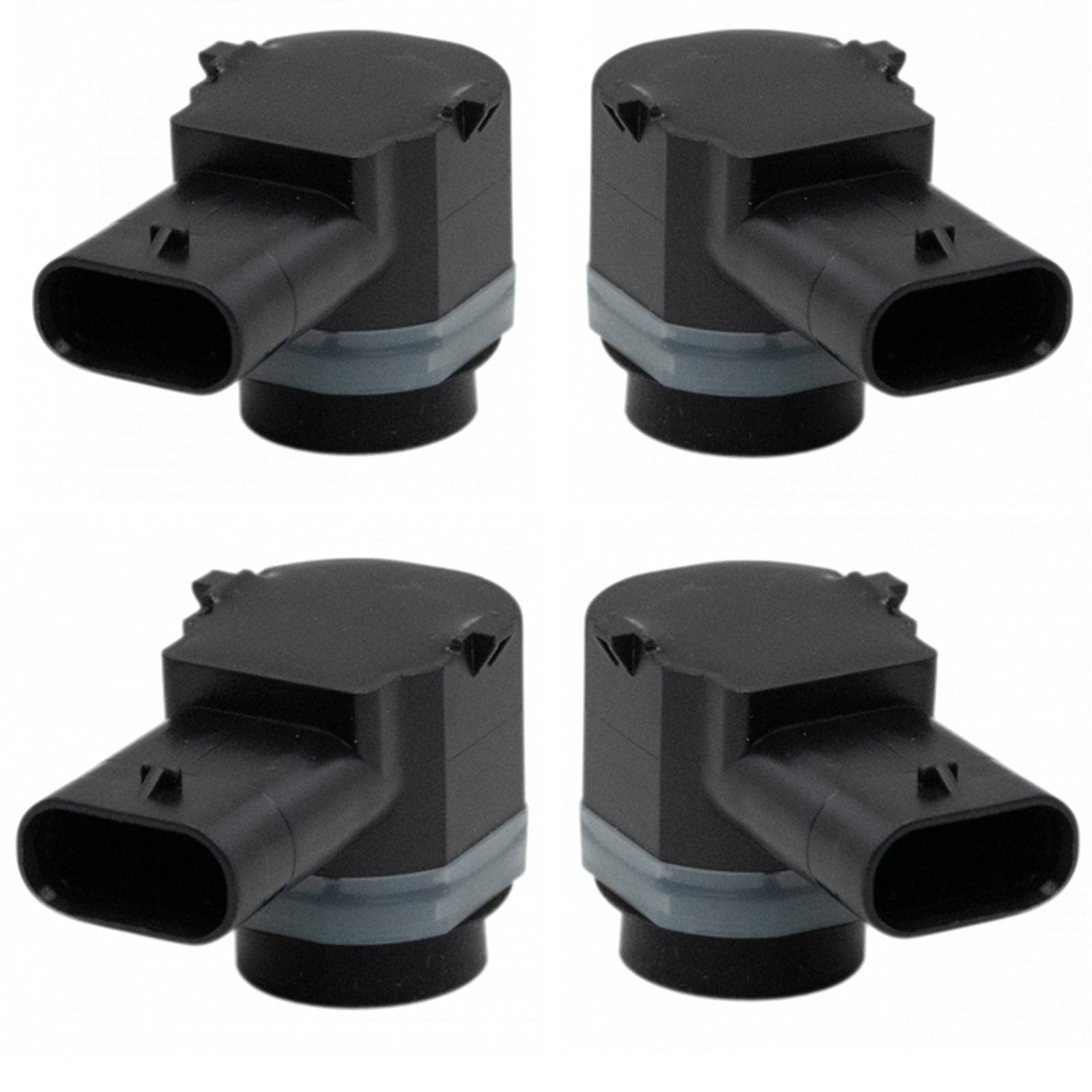 TRQ Rear Parking Assist Sensor Set Compatible with 2013-2016 Ford Escape 2015-2019 Transit-150 Transit-250 Transit-350 Transit-350 HD FO1178101