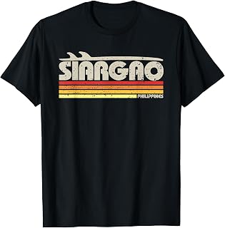 Siargao Philippines - Retro Surf Paradise T-Shirt