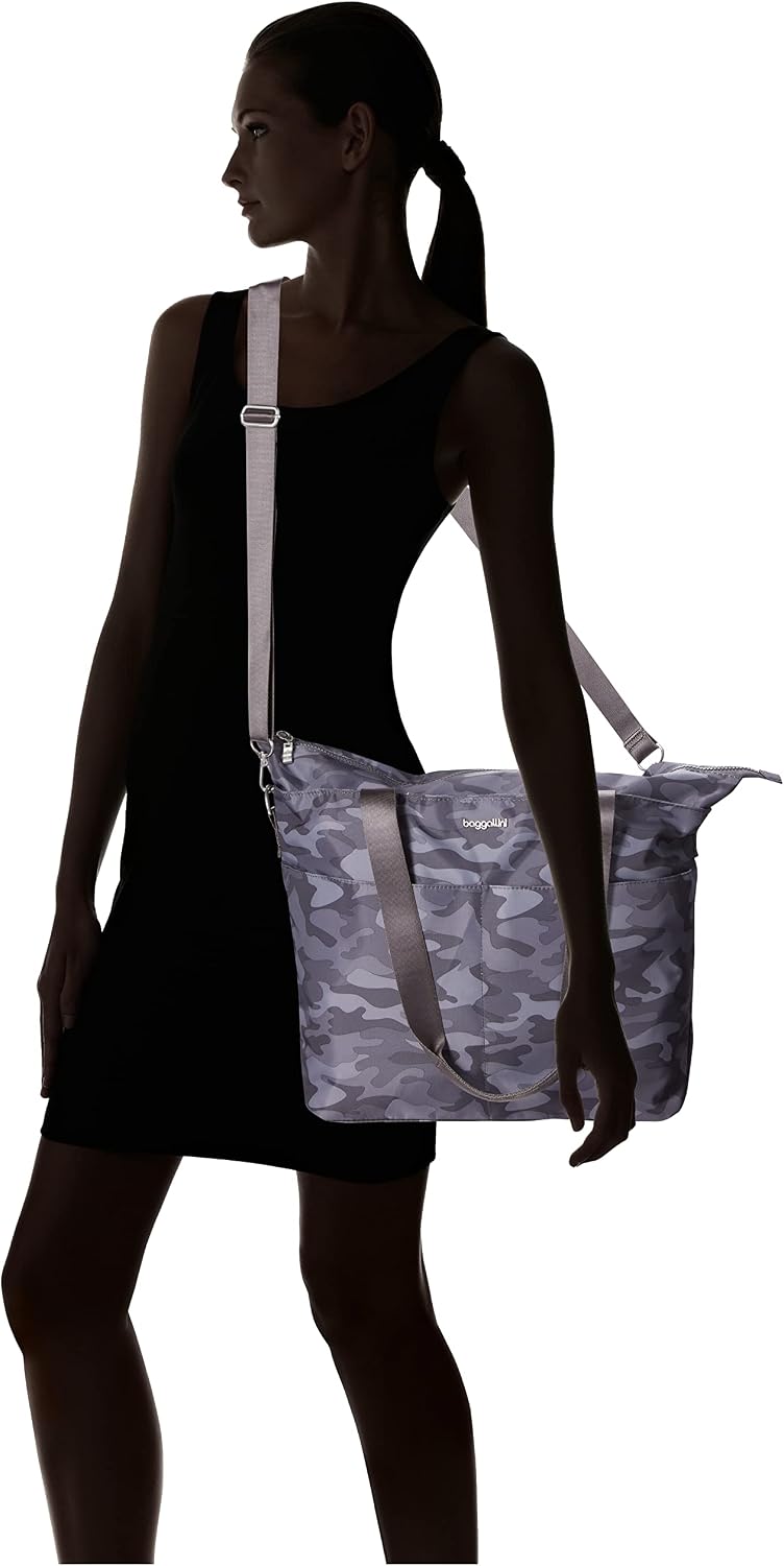 Baggallini Carryall Tote Bag - Crossbody Tote Bag for Women