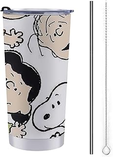スヌーピー マグカップ コーヒーカップ コンビニカップ 保冷 保温 タンブラー ステンレス製 蓋付き 持ち運び 直接ドリップ プレゼント用 車用 キャラクター グッズ かわいい 600ml