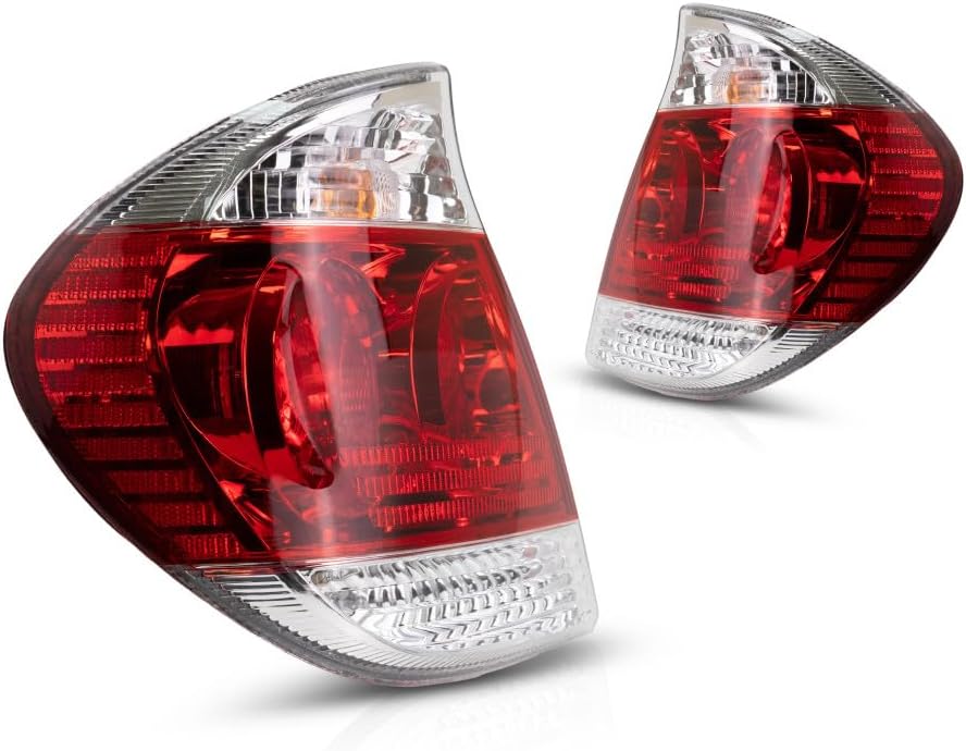 For 2005 2006 Toyota Camry Pair Rear Tail Lights Driver and Passenger Side LE/XLE model TO2800155 TO2801155 | 8156006220, 81550-06210, 81551-33410