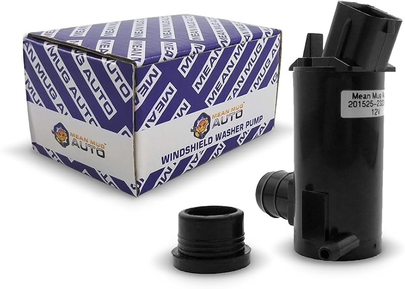 Bomba do lavador do para-brisa Mean Mug Auto 12 V com ilhó de borracha – Hyundai e Kia