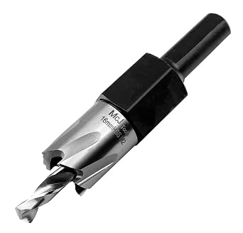 McJ Tools 16mm HSS M2 Drill Bit Hole Saw for Metal, Steel, Iron, Alloy, Ideal for Electricians, Plumbers, DIYs, Metal Professionals
