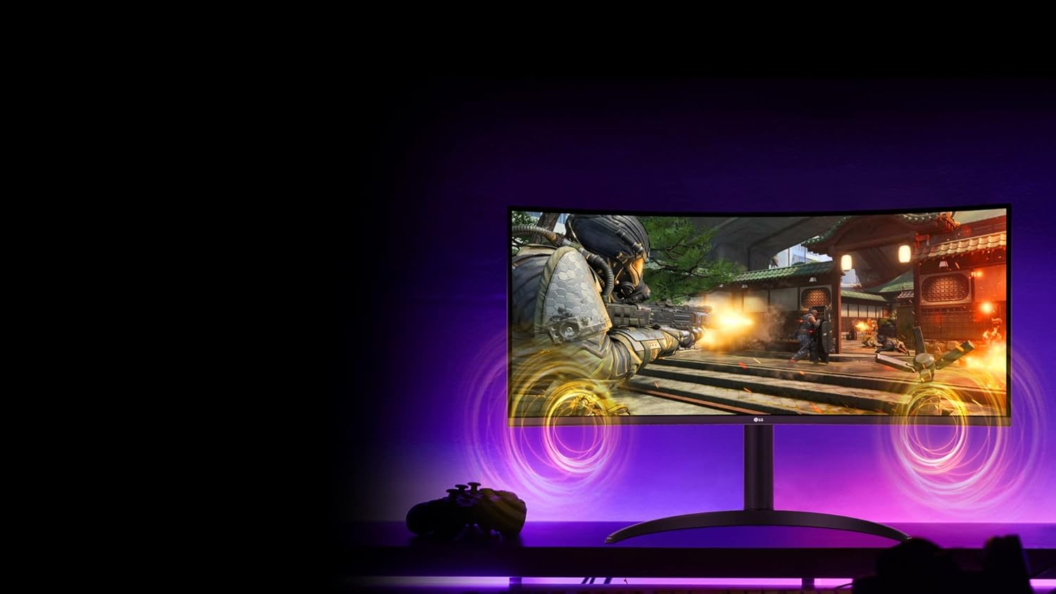 LG 34WP65C UltraWide Monitor 35 21:9 QHD Curvo LED VA HDR 10, 3440x1440, 1ms MBR, AMD FreeSync Premium 160Hz, HDMI 2.0 (HDPC 2.2), Display Port 1.4, Audio Stereo 14W, AUX, Flicker Safe, Nero LG 34WP65C UltraWide Monitor 35 21:9 QHD Curvo LED VA HDR 10, 3440x1440, 1ms MBR, AMD FreeSync Premium 160Hz, HDMI 2.0 (HDPC 2.2), Display Port 1.4, Audio Stereo 14W, AUX, Flicker Safe, Nero