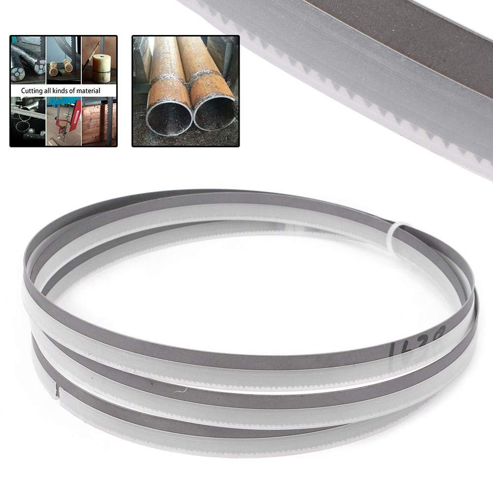 3 Lames Scie Ruban Bimétal M42 HSS - 1325x13x0,65mm 10/14 Dents Pouce | Pour Métaux
