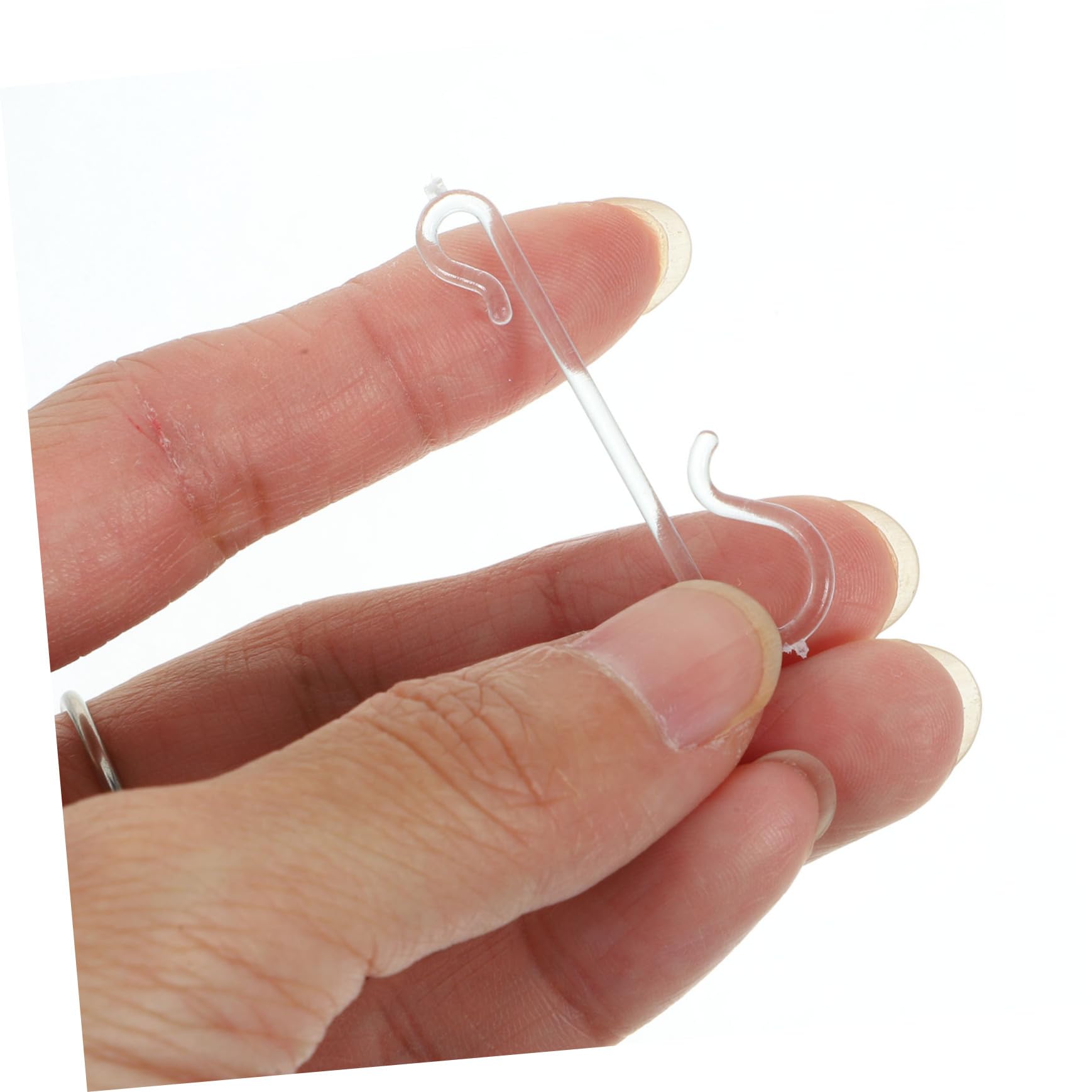 GARVALON 100pcs Christmas Ornament Hooks Hanging Hooks for Tree Decorations Crafts Garlands Daily Use Versatile Ornament Hangers for Holiday Festivities