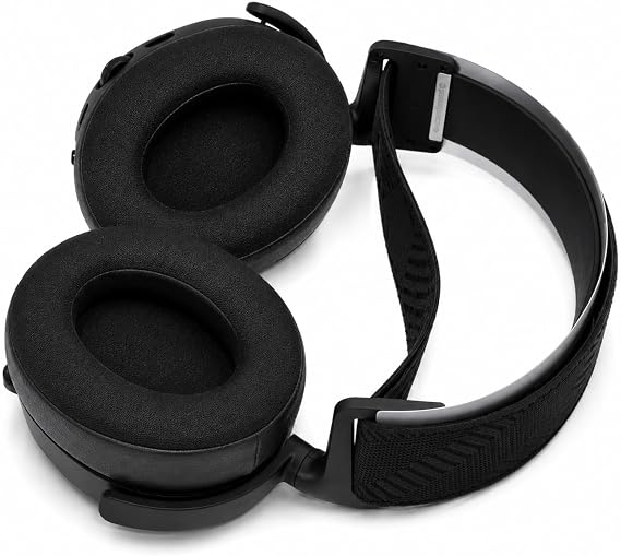 SteelSeries Arctis 1/3/5/7/7+/7P/7P+/7X/7X+/9/9X/Pro/Prime Uyumlu Soğutucu Jel Kulaklık Yastığı, Hafızalı Köpük Yedek Ped, Serinletici Kumaş Kulaklık Süngeri (SOĞUTUCU JEL -SİYAH)