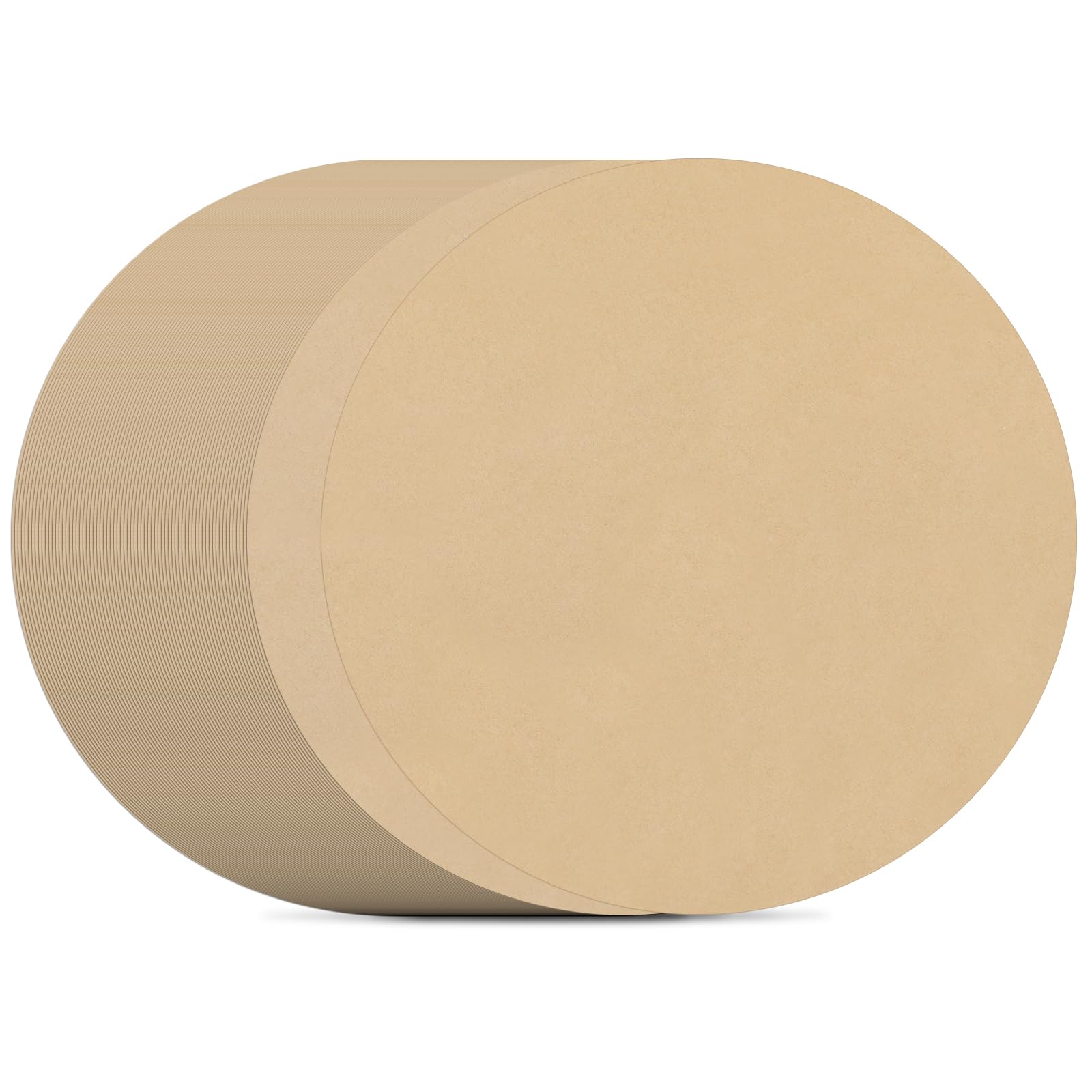 200Pcs 8 Inch Parchment Paper Rounds Non Stick Pre-cut Unbleached Parchment Liners Baking Sheets for Cake Pan, Pizza, Cake, Cookie