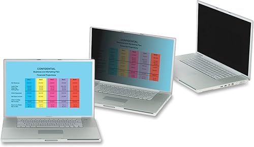 Miniatura 4 de 3M Filtro de privacidad para portátil de pantalla ancha de 12.5" con sistema de fijación COMPLY (PF125W9B), color negro