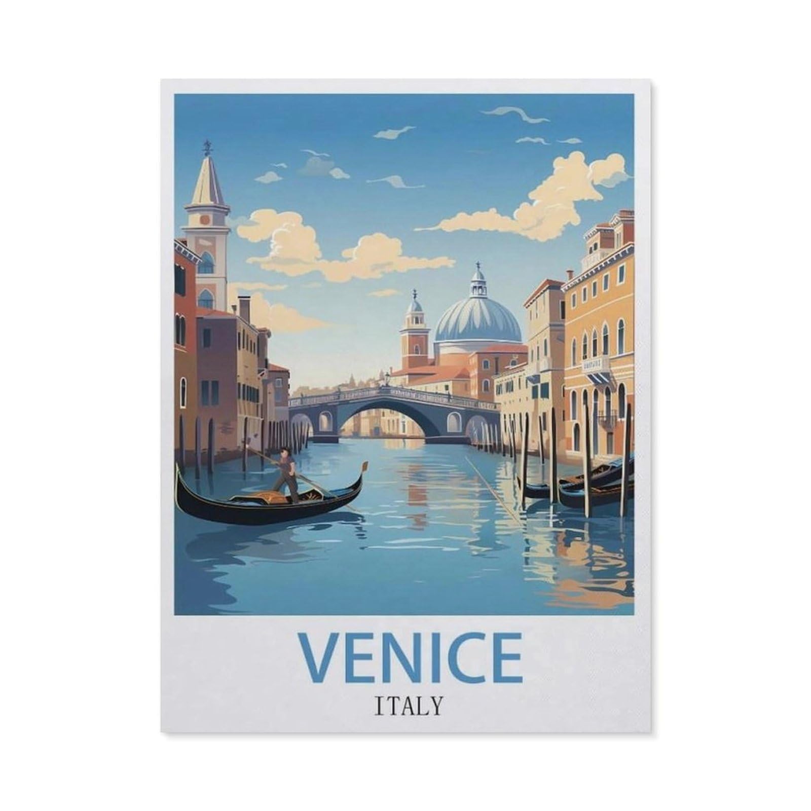 Metal Sign Tin Sign，Venice Italy(15x30cm）
