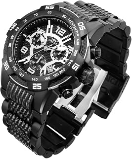 Men's 25288 Speedway Analog Display Quartz Black Watch