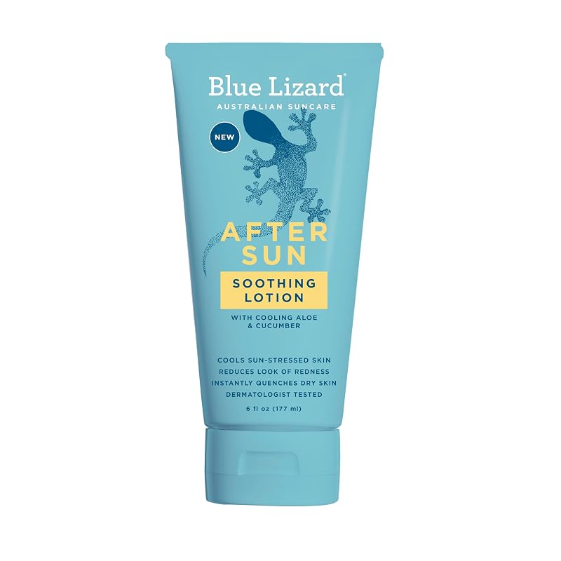 BLUE LIZARD Australian Suncare Loção pós-sol, 180 mL