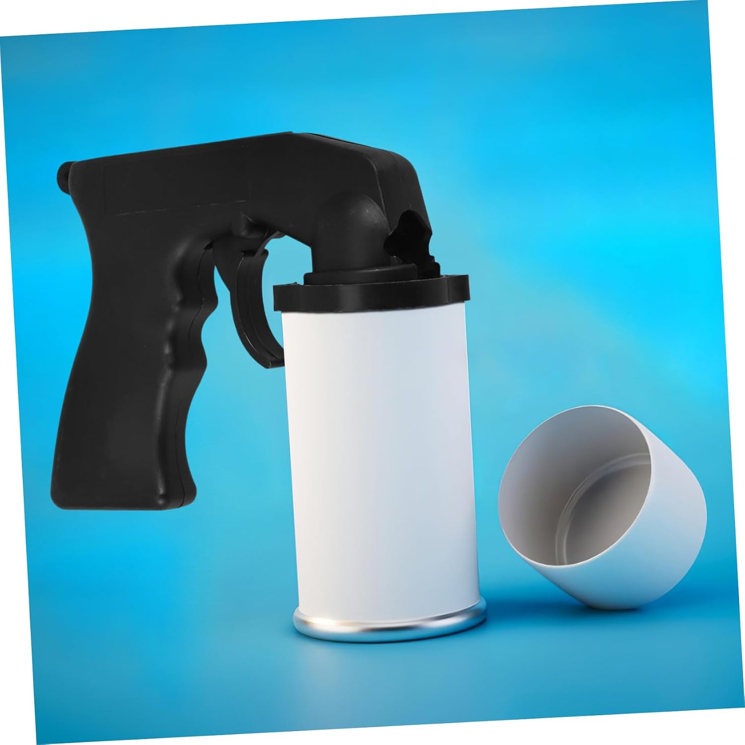 DOITOOL Portable Spray Paint Handle for Aerosol Spray can Holder Ergonomic Comfortable Trigger Grip Attachment for Even Coating Quick Painting 5.31X4.33X1.77 Inches 2 Pack