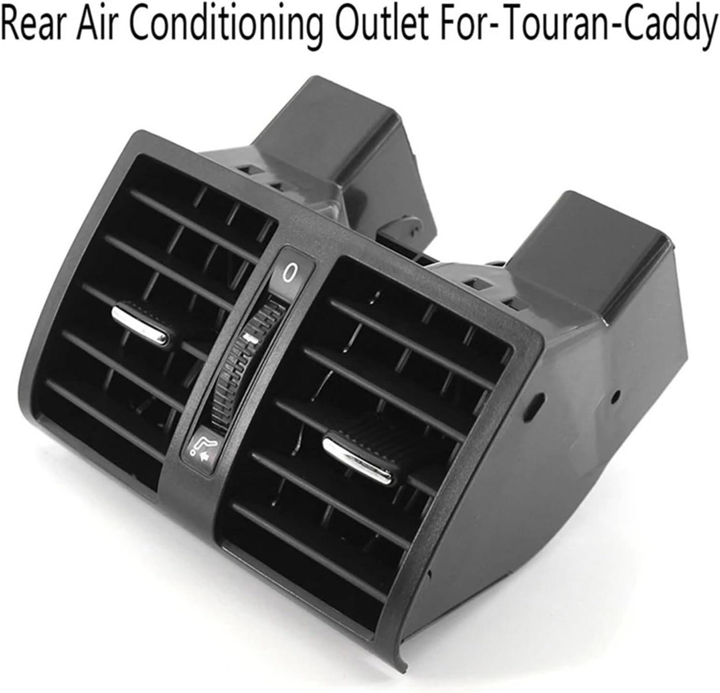 Air Outlet Rear Air Conditioning Outlet Vent Air Conditioning Vent Grill Fit for VW Fit for Touran 2003-2015 Fit for Caddy 2004-2015 1TD819203A Attractive and Durable