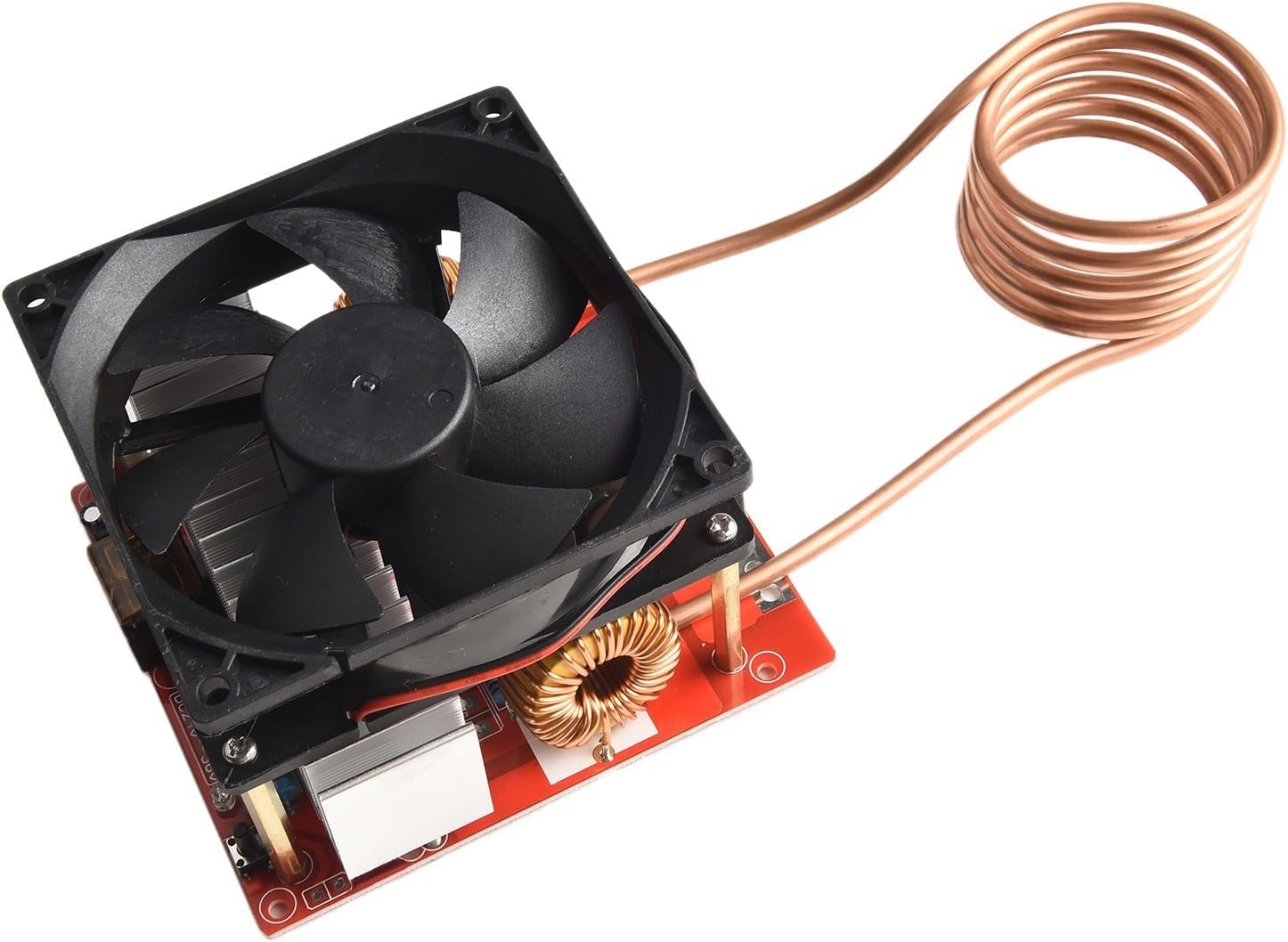 1000W ZVS Induction Heating Plate Kit with IRFP260N Power Tube, 24V-36V DIY Heater Cooker Coil for Metal Smelting and Quenching