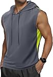 HMIYA Hoodies for Men Lightweight Gym to Street Mens Hooded Shirt Drawstring Pullover Long Sleeve Workout Tops M-3XL