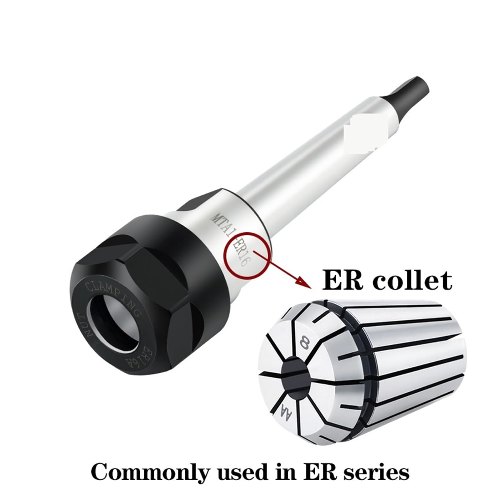 Collet Pinza ER25, mandril de pinza ER de alta precisión 0,008, 1 mm-20 mm, juego de soporte portaherramientas er25(ER25-20)