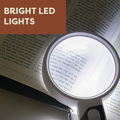 Miniatura 5 de Juego de lupa LED de mano Negro