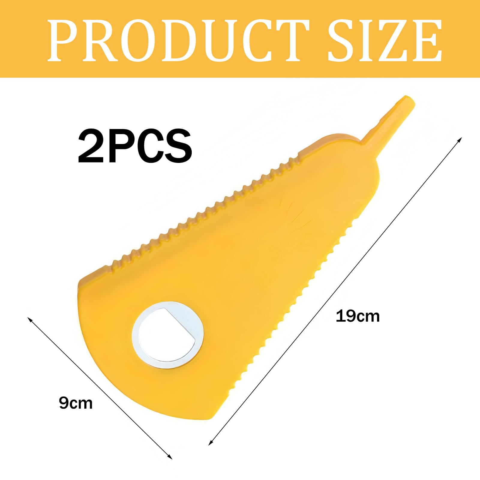 Apribarattoli Multifunzione 2 Pezzi, Apriscatole Manuale in Plastica per Lattine e Bottiglie