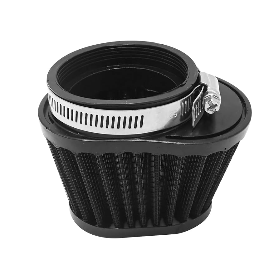 Amazon.com: ZUDKSUY Motorcycle Air Filter Black Clip-on Air