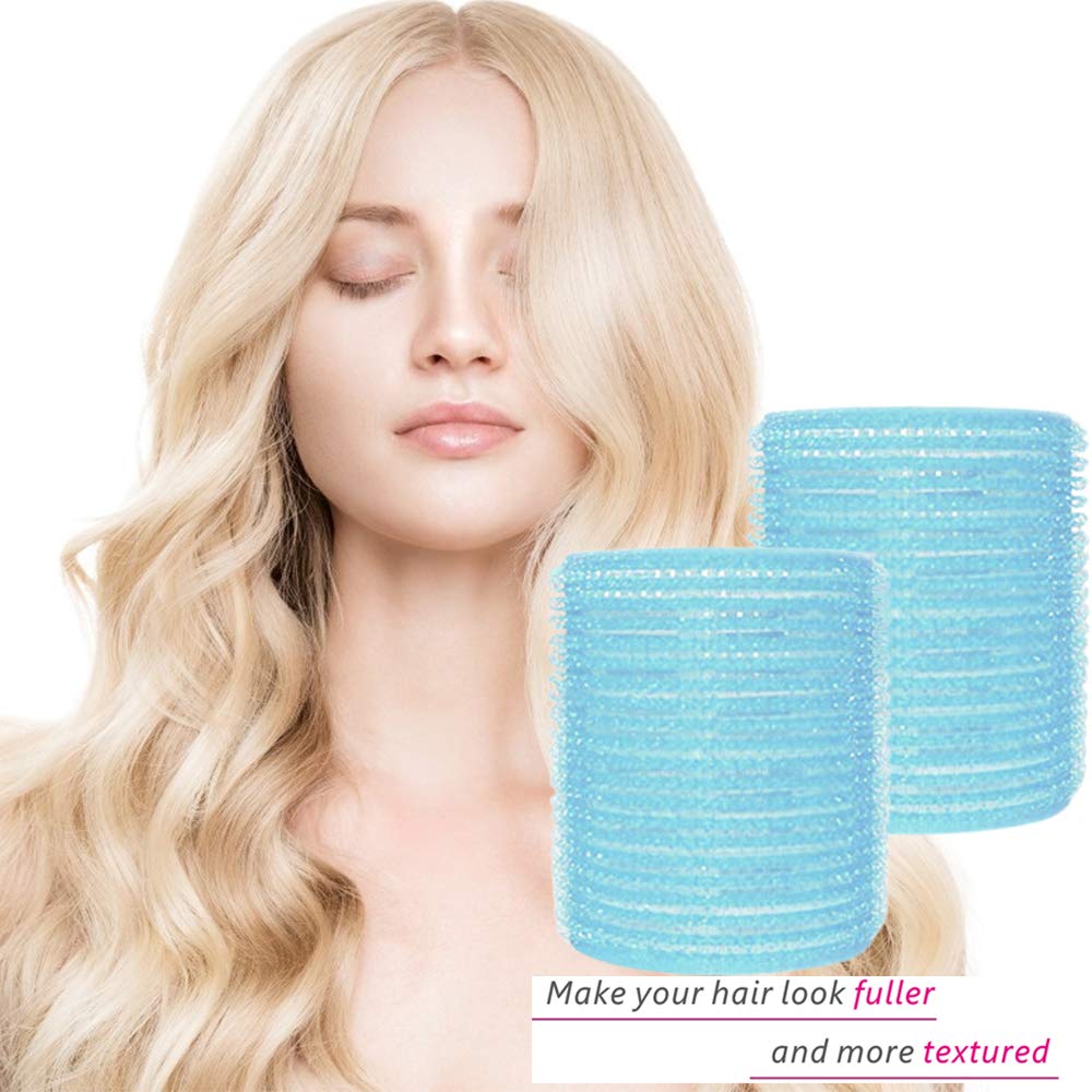 Buy 36 Packs Jumbo Hair Rollers Hair Curlers. 2.5 inch Large Self Grip