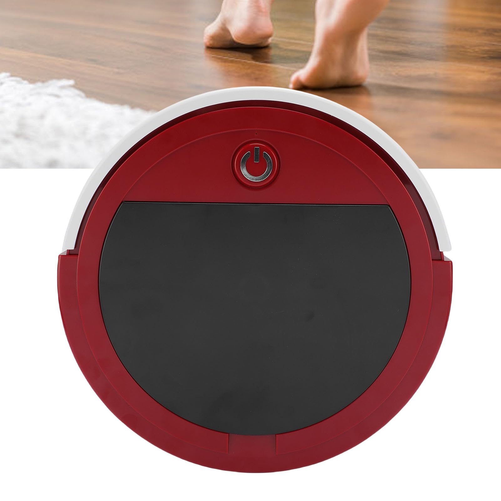 Robot Aspirapolvere e Lavapavimenti Combo, Sensori a Infrarossi con Aspirazione 2800Pa, Controllo Remoto, Aspirapolvere Automatico con Ricarica USB, Panno in Microfibra per Pavimenti Duri,