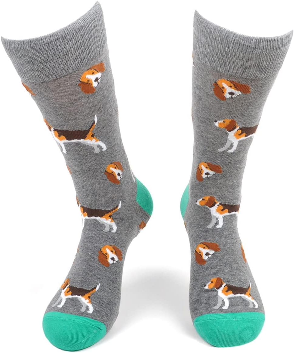Urban Peacock Men's Novelty Socks - Multiple Patterns & Multi-Pair Options!