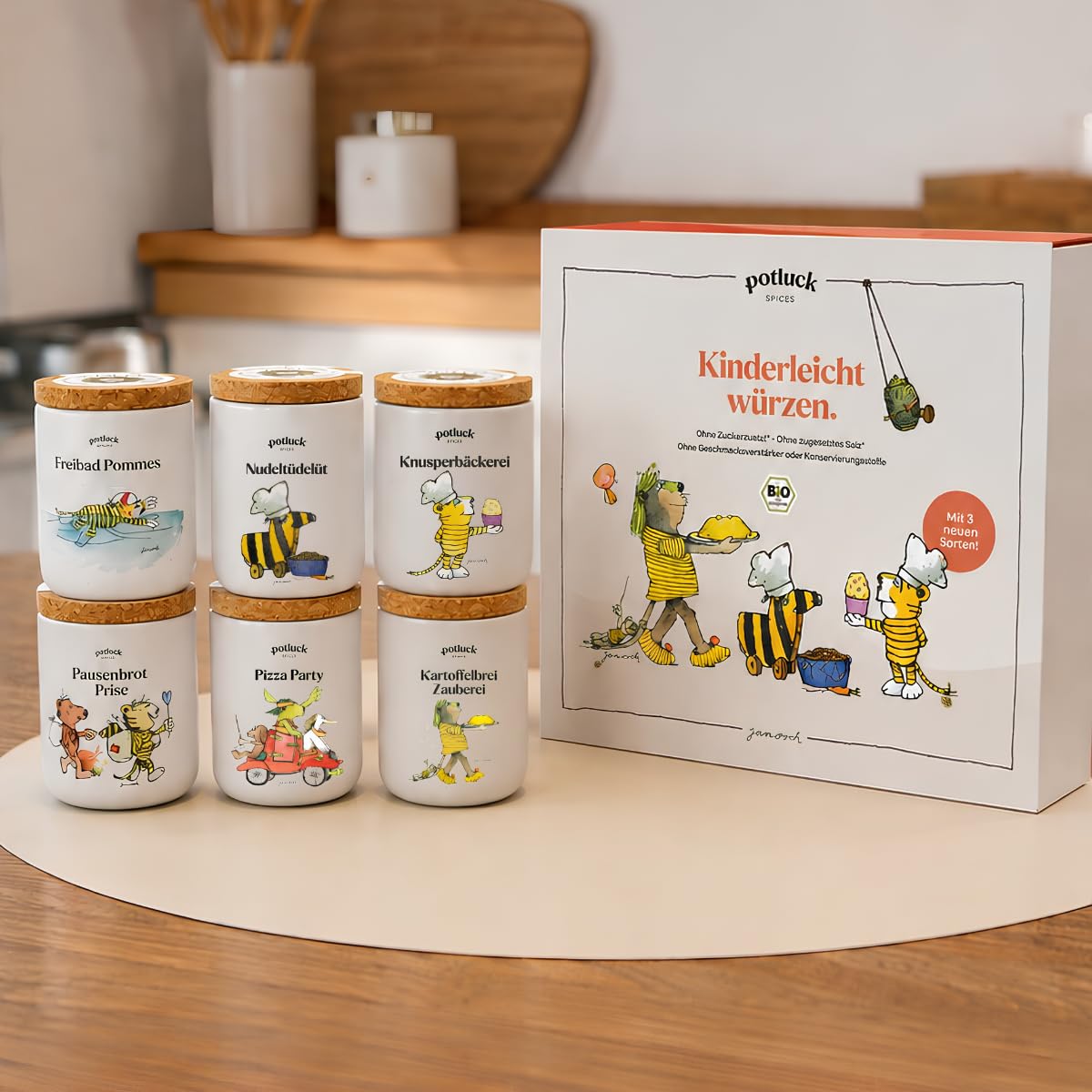 Potluck | 6er Janosch Bio Kindergewürze
