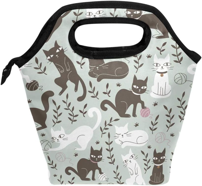 Soresore ソレソレ ランチバッグ おしゃれ かわいい 弁当バッグ 保冷バッグ クーラーバッグ 猫 黒猫 ネコ 白猫 葉 お弁当袋 お弁当入れ保冷 メンズ レディース こども 通勤 通学 学校 遠足 保温 大容量 トート型 Soresore ソレソレ ランチバッグ おしゃれ かわいい 弁当バッグ 保冷バッグ クーラーバッグ 猫 黒猫 ネコ 白猫 葉 お弁当袋 お弁当入れ保冷 メンズ レディース こども 通勤 通学 学校 遠足 保温 大容量 トート型