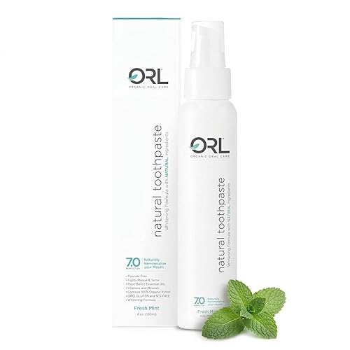 ORL Fluoride-Free, Non-Nano Hydroxyapatite Toothpaste with Organic Xylitol. Helps Strengthen