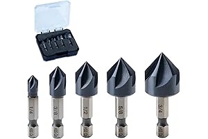 toolant Noir-Ti Cobalt Countersink Drill Bit Set(Pro)