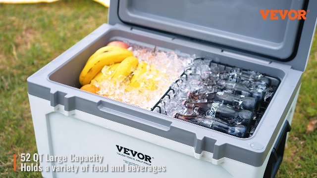 VEVOR Glacière Portable 49,2 L 45-50 Canettes Glacière | WhichOne
