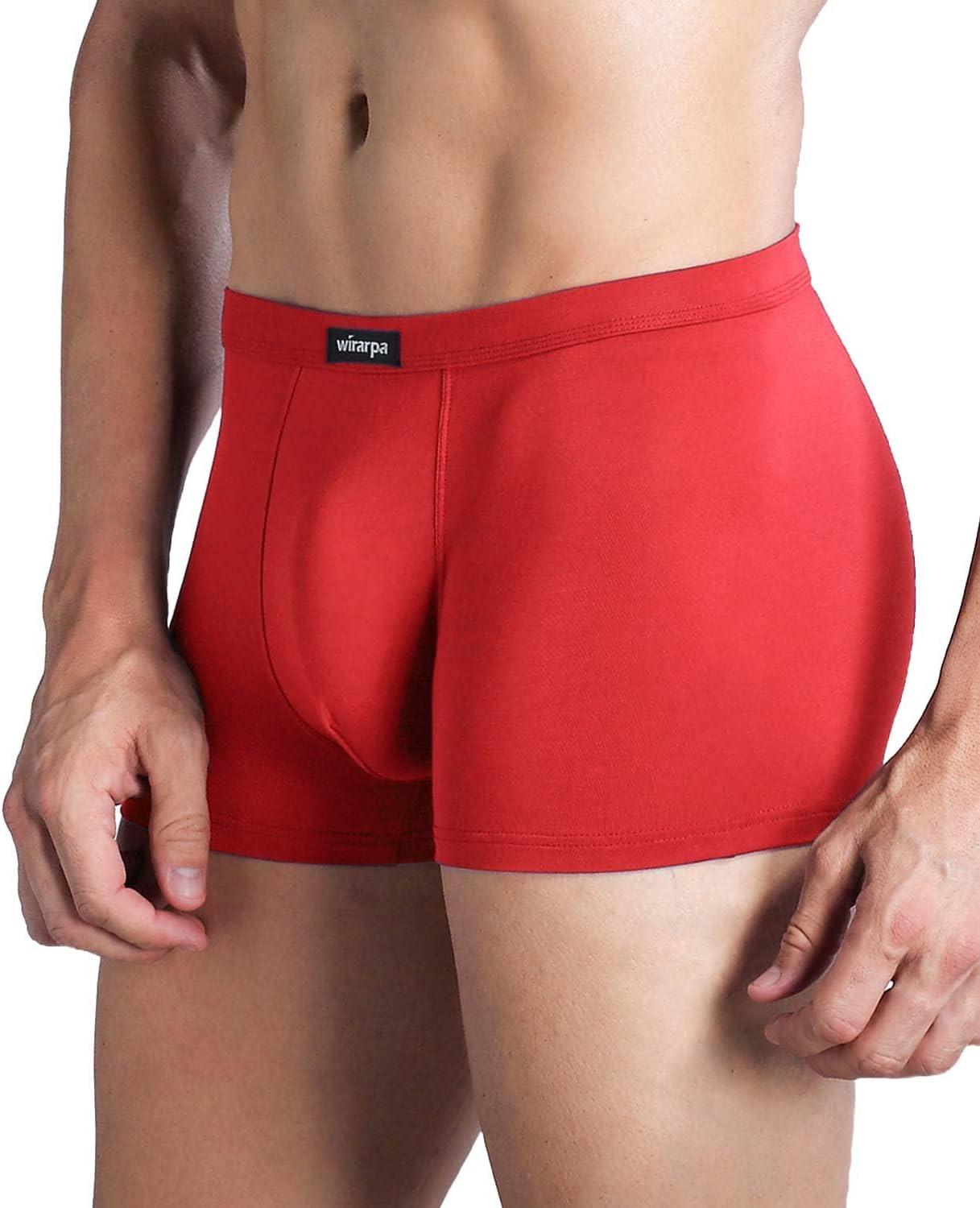 wirarpa Men's Breathable Modal Microfiber Trunks Underwear Covered Band Multipack - Image 2