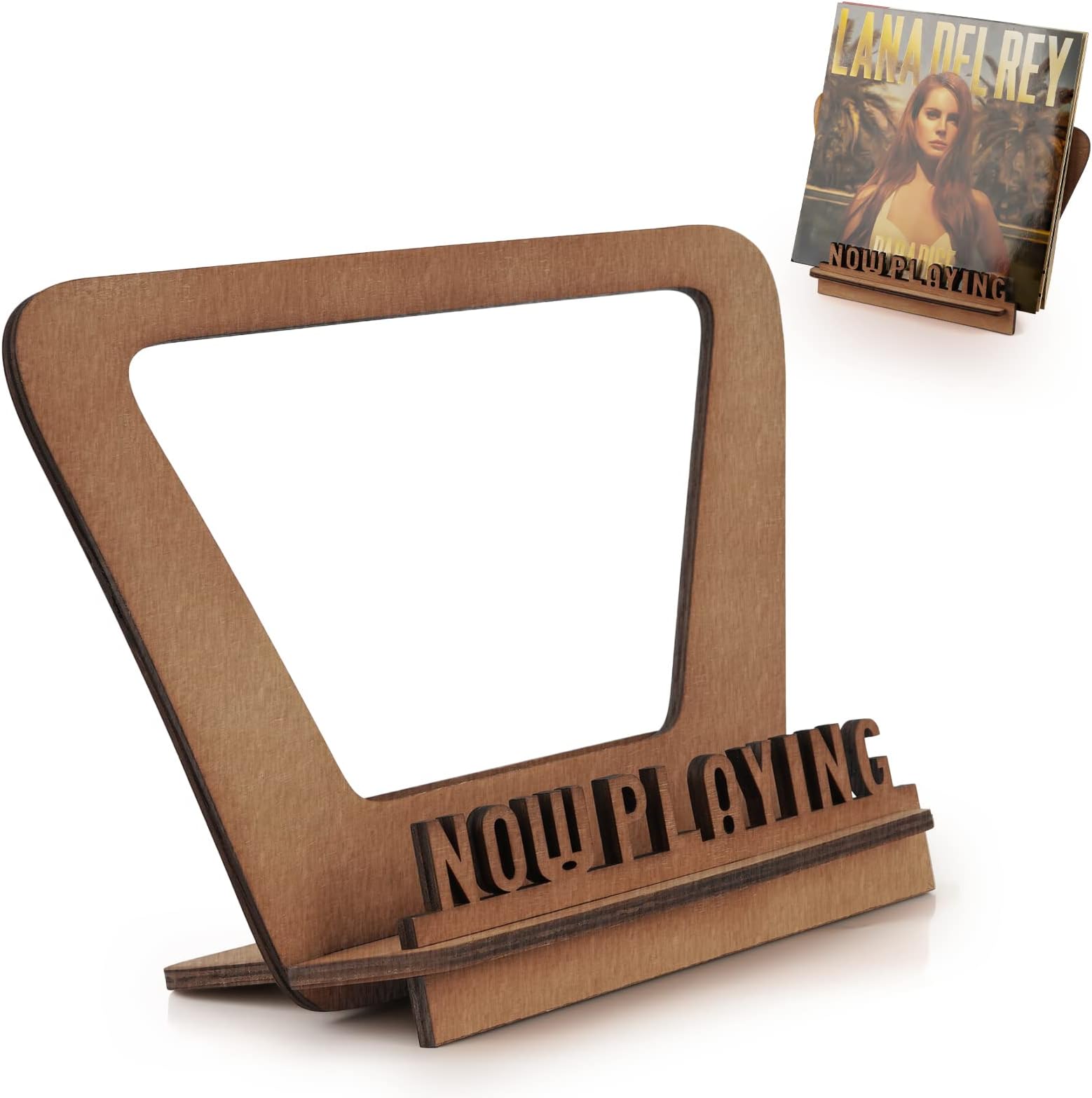 Now Playing Vinyl Record Stand