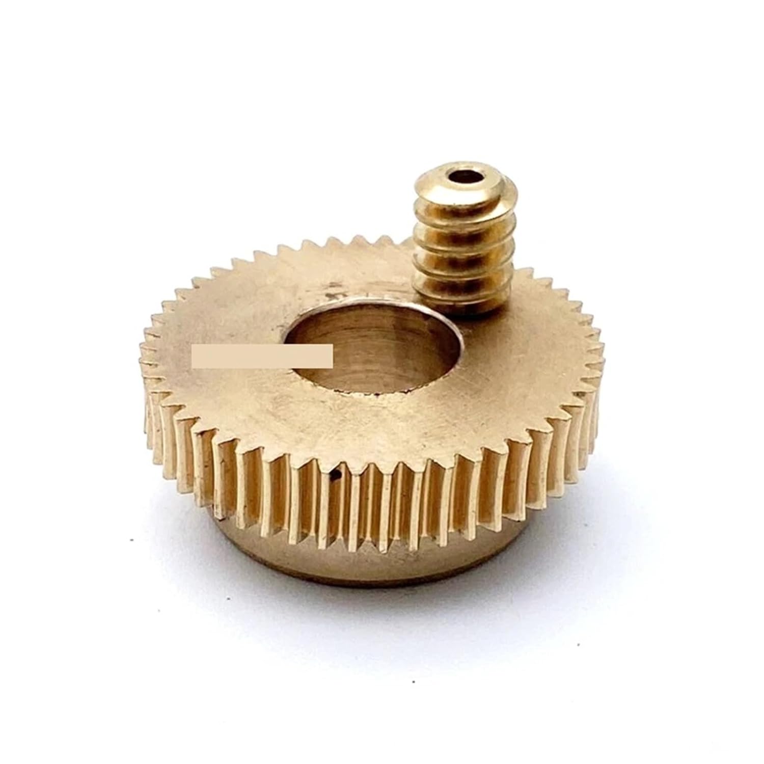 1pcs 0.5M Worm Turbine Metal Gear Reduction Ratio 20 25 30 40 50 60 80 100 Teeth 2mm-Mini Worm Model(5mm,25 Teeth)