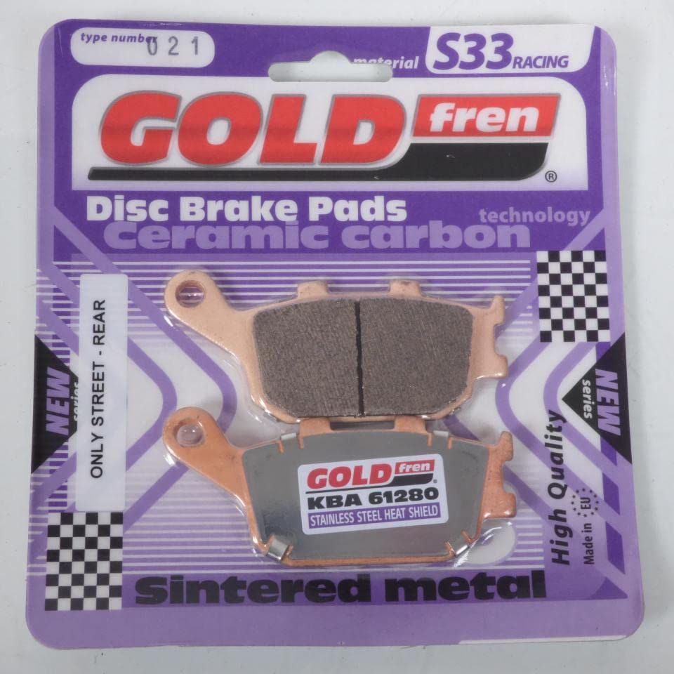 Plaquette de frein Gold Fren haute friction pour étrier ARD Honda