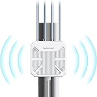 Vista 10 de Extensor WiFi para exteriores, WAVLINK WiFi 6 AX1800 Amplificador de señal WiFi con PoE, punto de acceso WiFi exterior de largo alcance, IP67