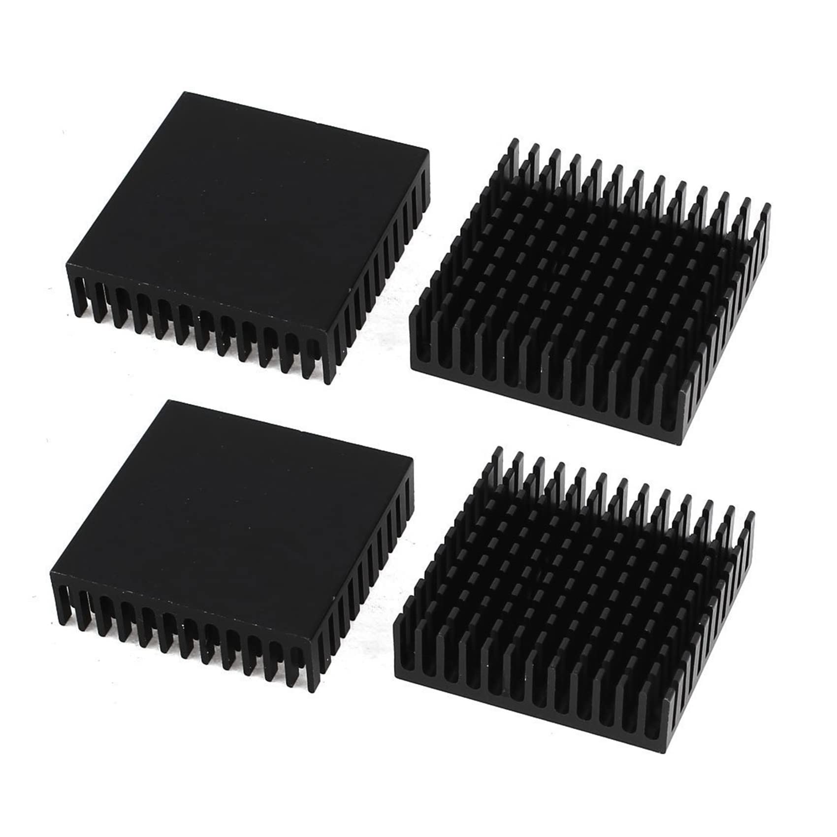 Dissipatore di calore in alluminio 40x40x11mm con adesivo