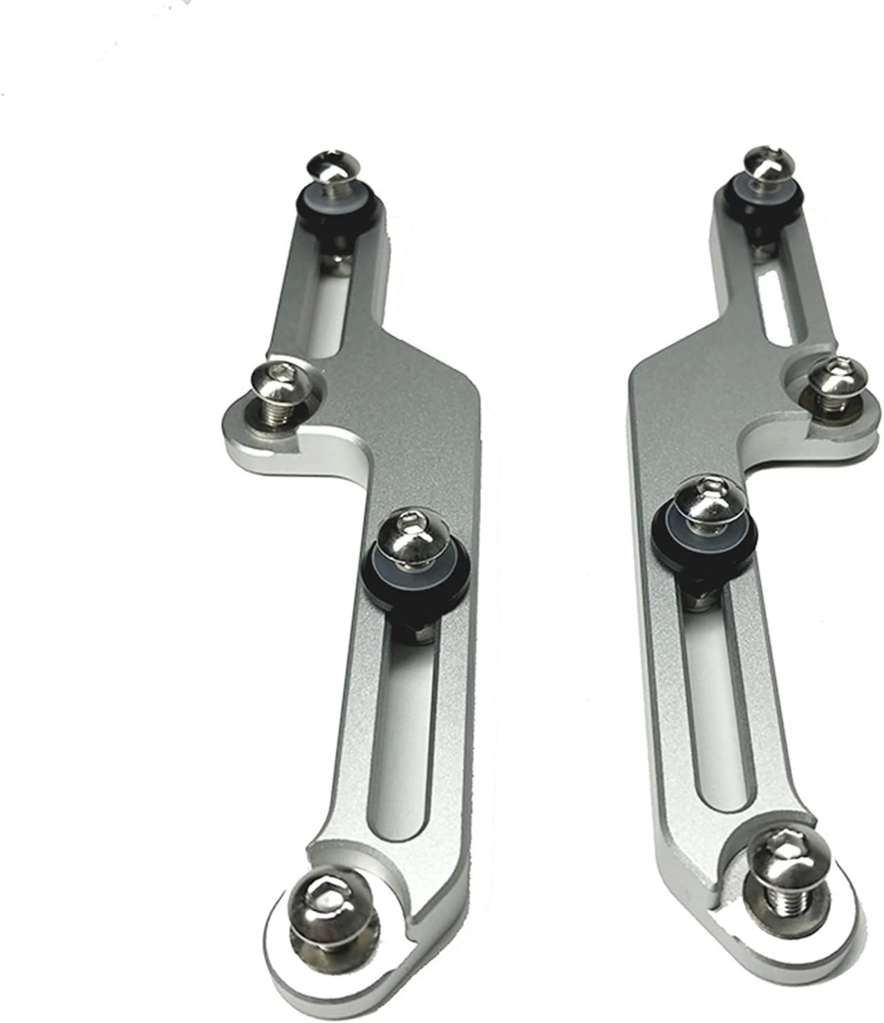 優れたオートバイのフロントガラス Cb500xウィンドスクリーンアジャコンオートバイ 買取 Cncフロントガラスブラケット Cb500x Cb500 X Cb Color 17 Silver 黒い銀 19 500x