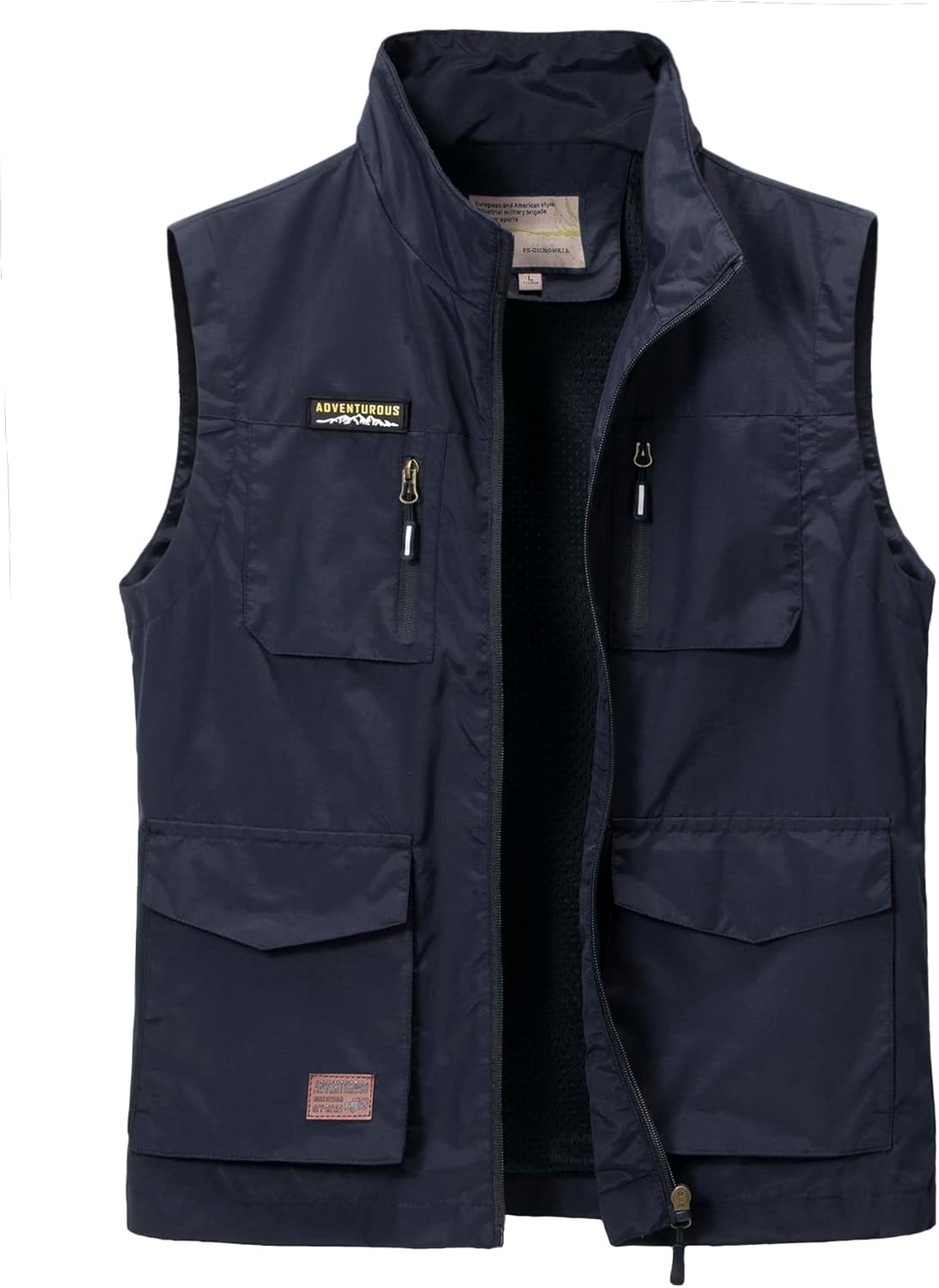 Btmpmcs Heren Sneldrogend Vissersvest Outdoor Utility Multi-Pocket Vest Btmpmcs Heren Sneldrogend Vissersvest Outdoor Utility Multi-Pocket Vest
