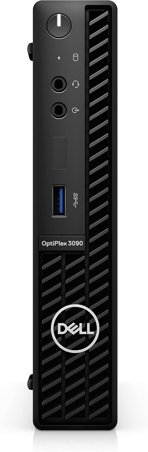 Dell OptiPlex 3090 MFF Windows 11 Business Micro Form Factor Desktop, Intel Hexa-Core i5-10500T up to 3.8GHz, 16GB DDR4 RAM, 512GB PCIe SSD, USB WiFi Adapter, RJ-45, Mouse and Keyboard, Black