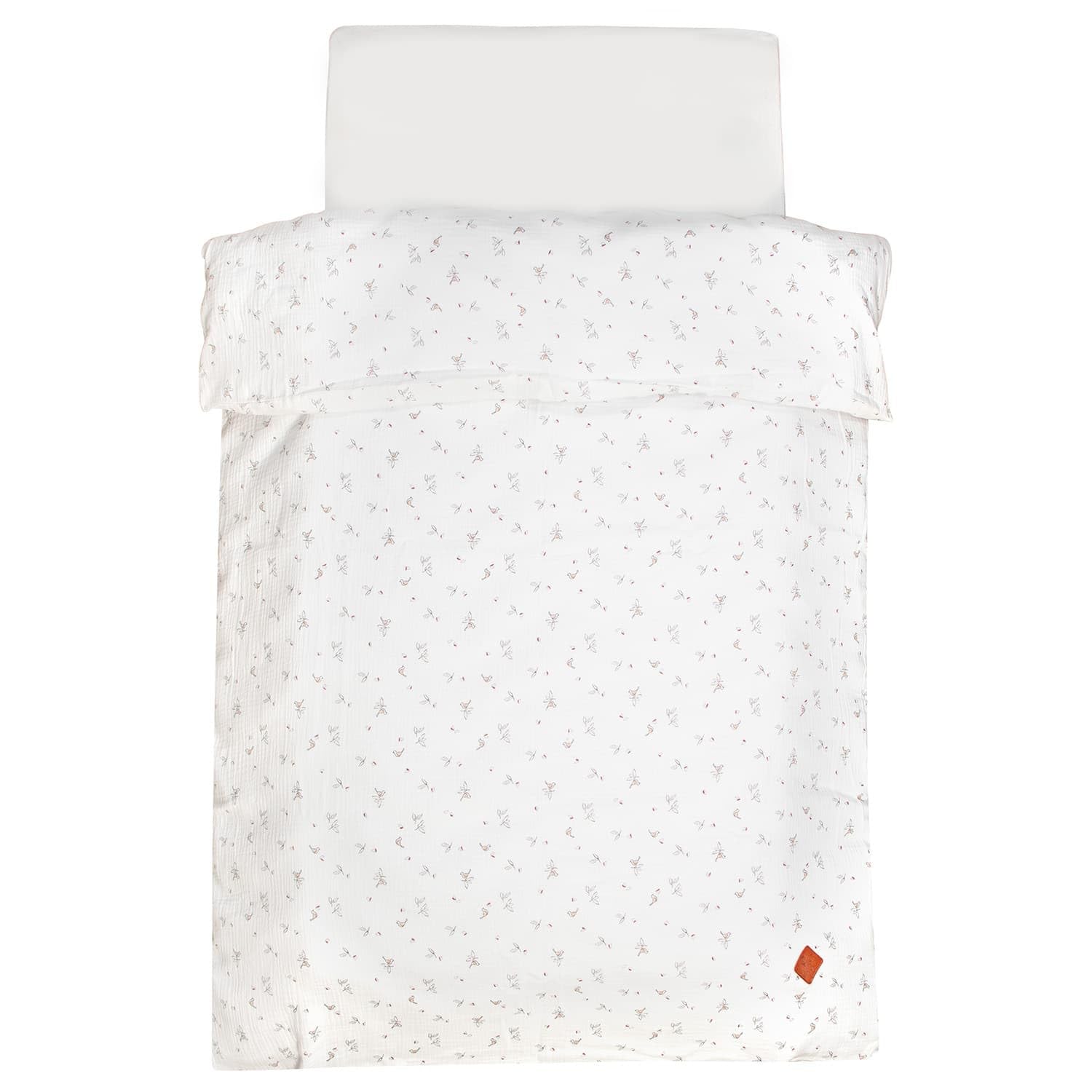 Housse de Couette en Gaze de Coton Melody SEVIRA KIDS 100x140 cm